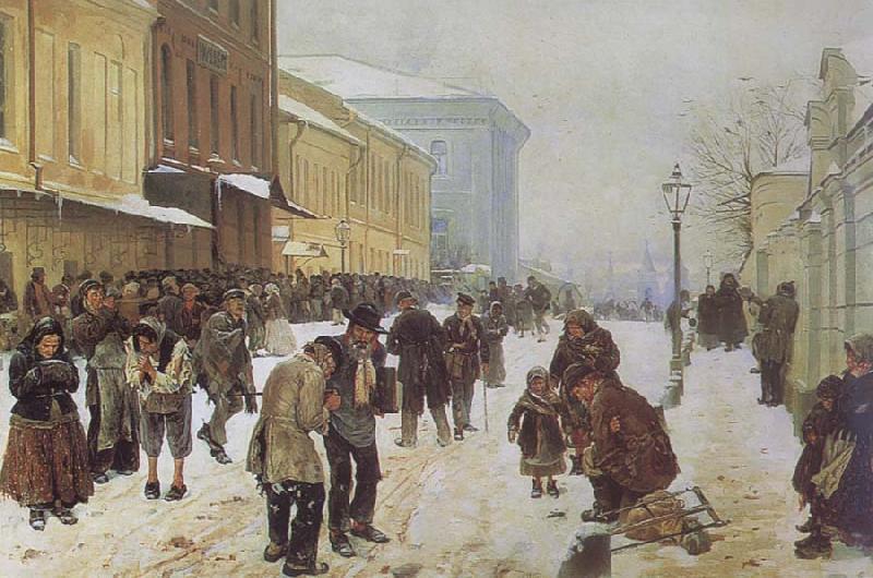 Makovsky, Vladimir A Doss-House Sweden oil painting art